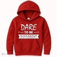 Dare To Be Different Kids Hoodie thumb 0