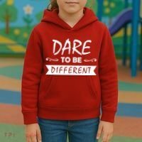 Dare To Be Different Kids Hoodie thumb 3