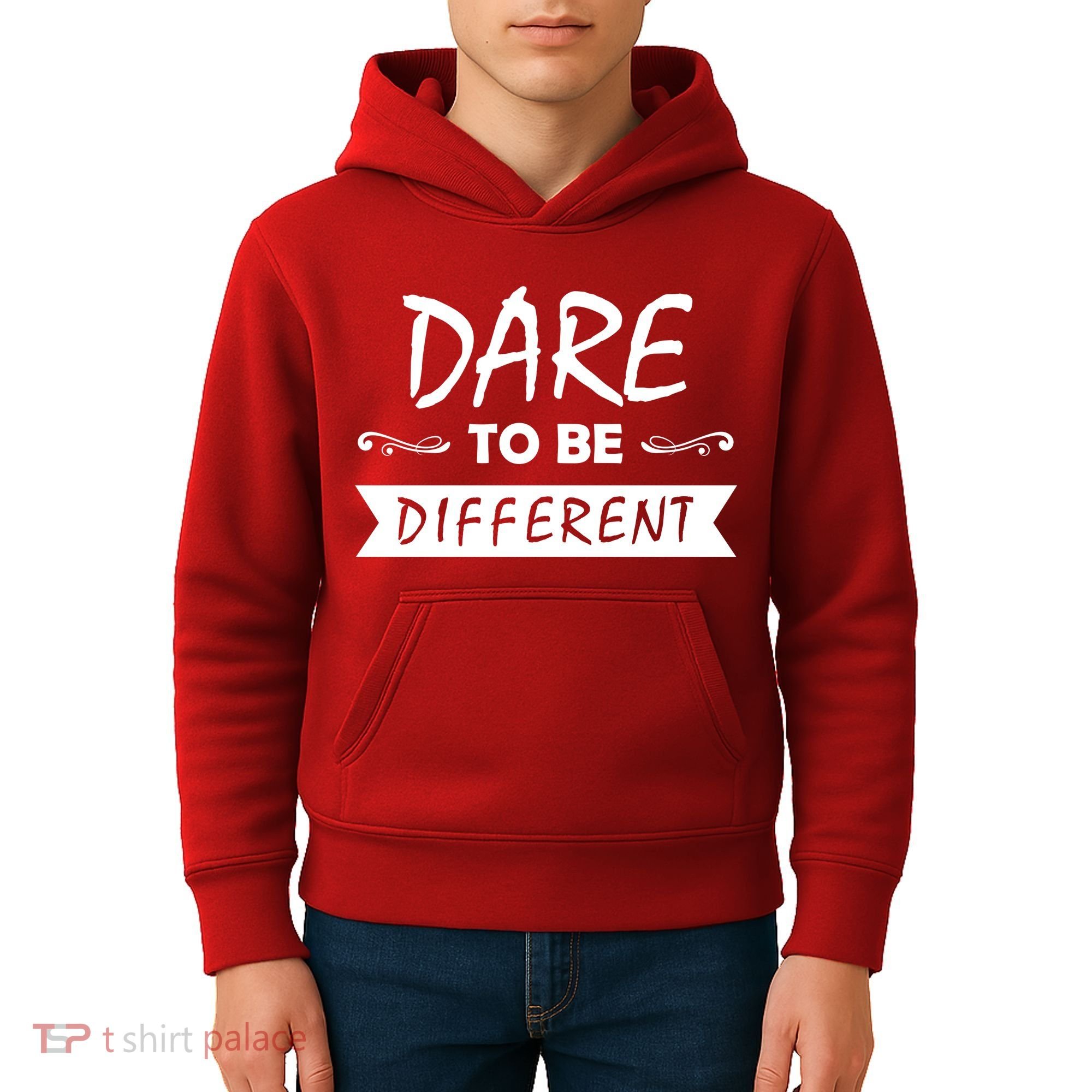 Dare To Be Different Kids Hoodie