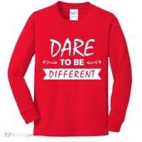 Dare To Be Different Kids Long Sleeve Shirt thumb 0