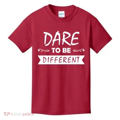 Dare To Be Different Kids T-Shirt