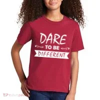 Dare To Be Different Kids T-Shirt thumb 2