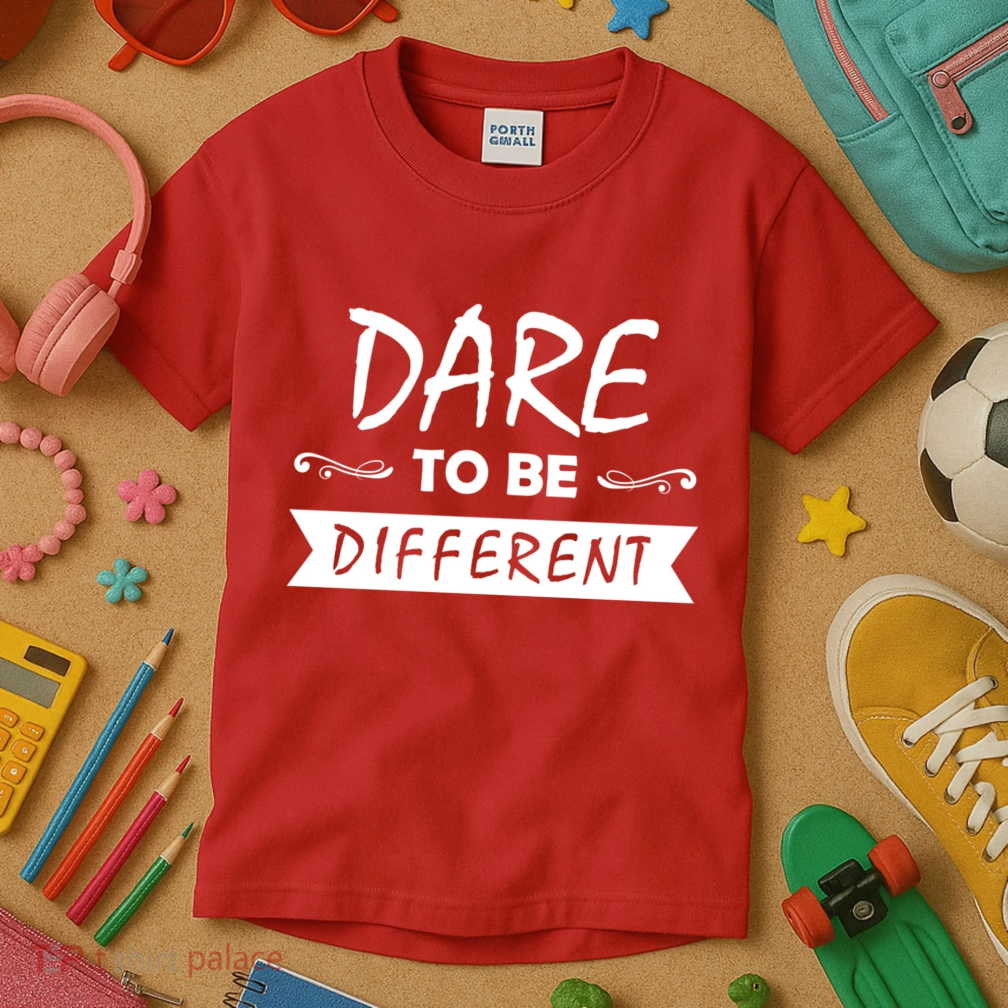 Dare To Be Different Kids T-Shirt