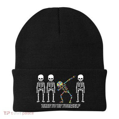 Dare To Be Yourself Autism Awareness Beanie