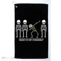 Dare To Be Yourself Autism Awareness Golf Towel thumb 0