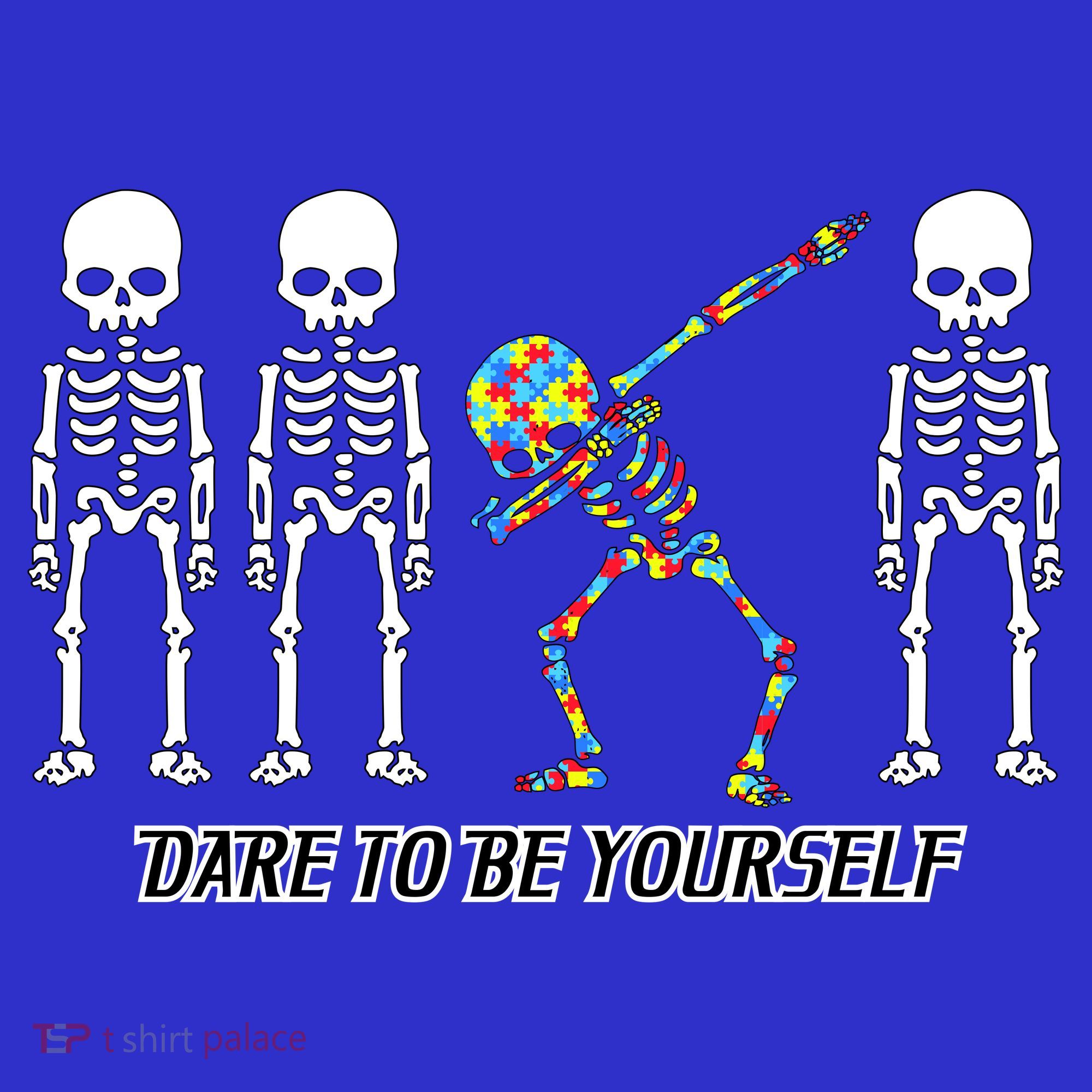 Dare To Be Yourself Autism Awareness Women's Tank Top