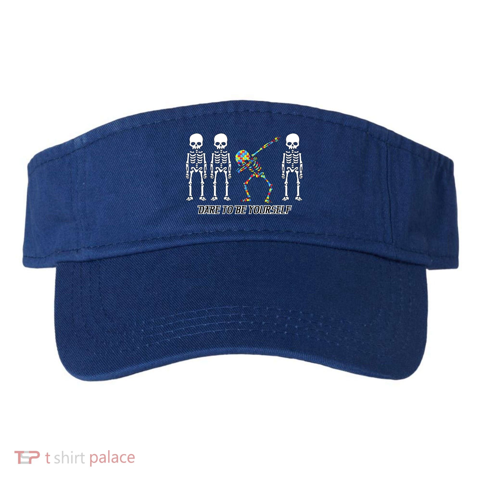 Dare To Be Yourself Autism Awareness Visor