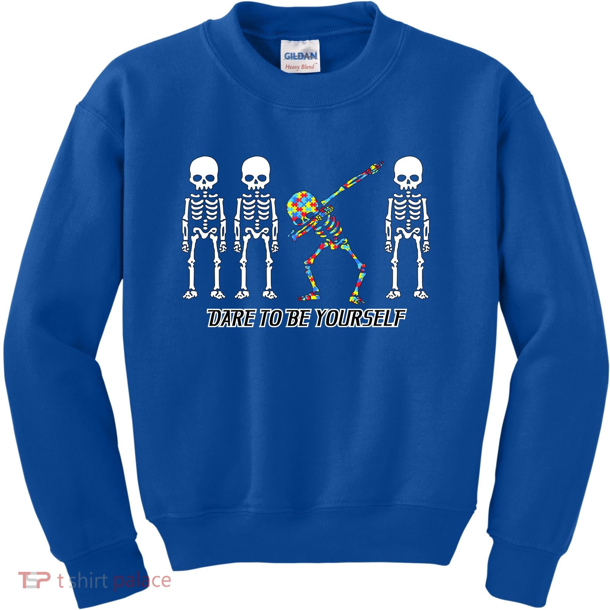 Dare To Be Yourself Autism Awareness Kids Sweatshirt