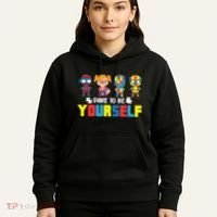 Dare To Be Yourself Superhero Autism Hoodie thumb 5