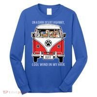 Dark Desert Highway Dog Feel Cool Wind In My Hair Long Sleeve Shirt thumb 0
