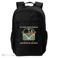 Dark Desert Highway Funny Hippie Backpack thumb 0