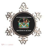 Dark Desert Highway Funny Hippie Ornament thumb 0