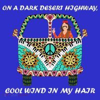 Dark Desert Highway Funny Hippie Apron thumb 3