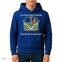 Dark Desert Highway Funny Hippie Kids Hoodie thumb 4