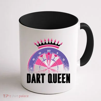 Dart Queen Coffee Mug back