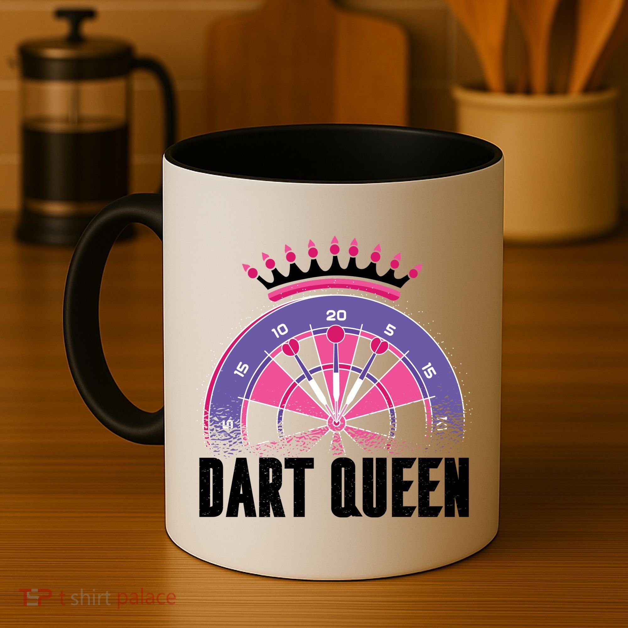 Dart Queen Coffee Mug