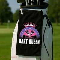 Dart Queen Golf Towel thumb 2