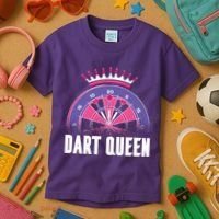 Dart Queen Kids T-Shirt thumb 3