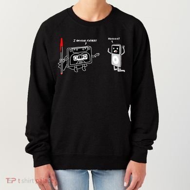 Darth Cassette Tape Women's Sweatshirt