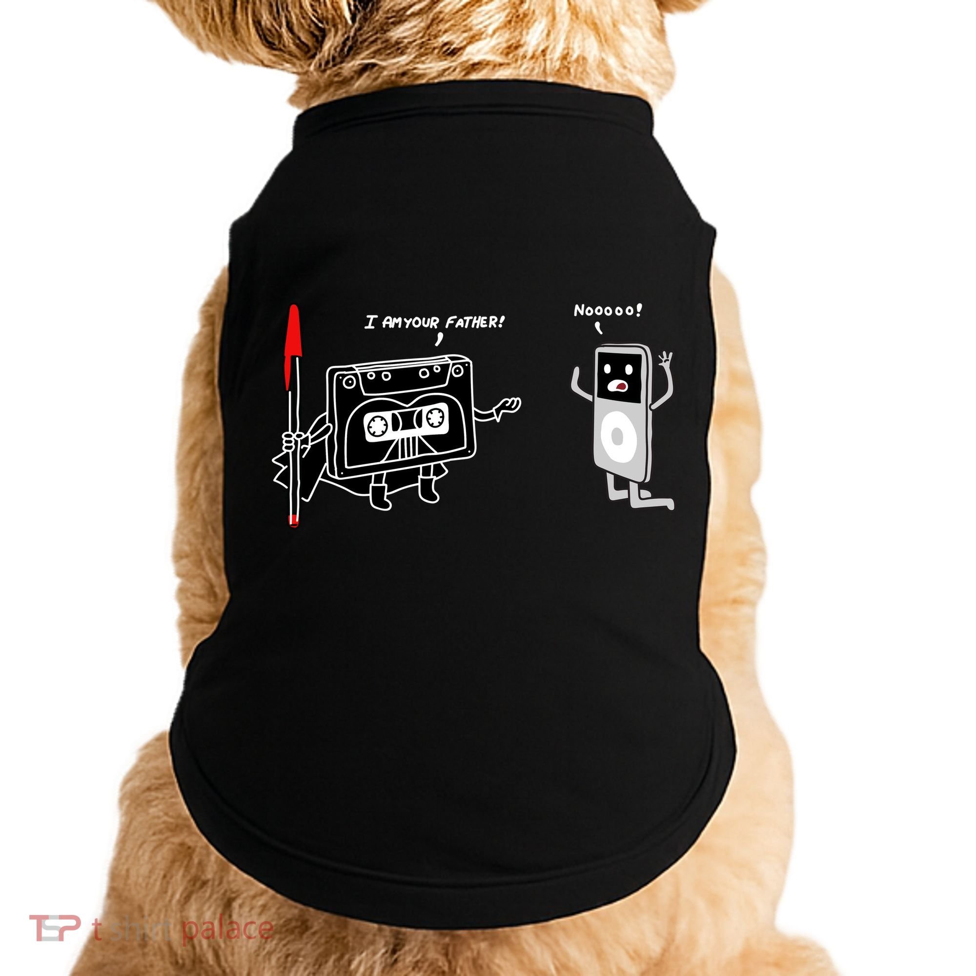 Darth Cassette Tape Doggie Tank