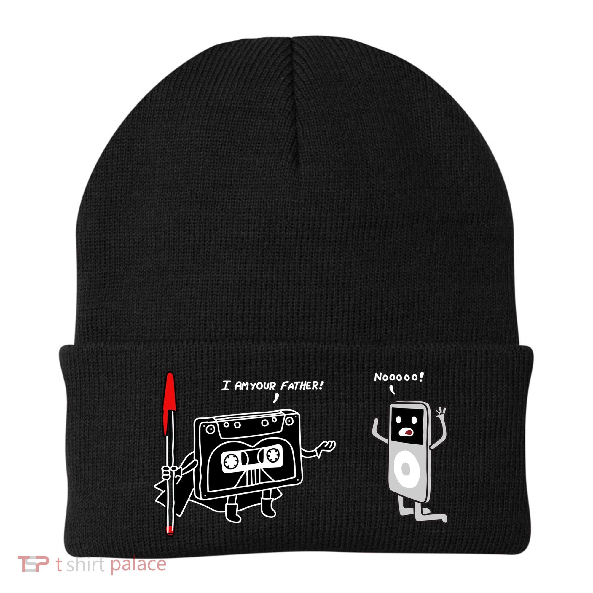 Darth Cassette Tape Beanie
