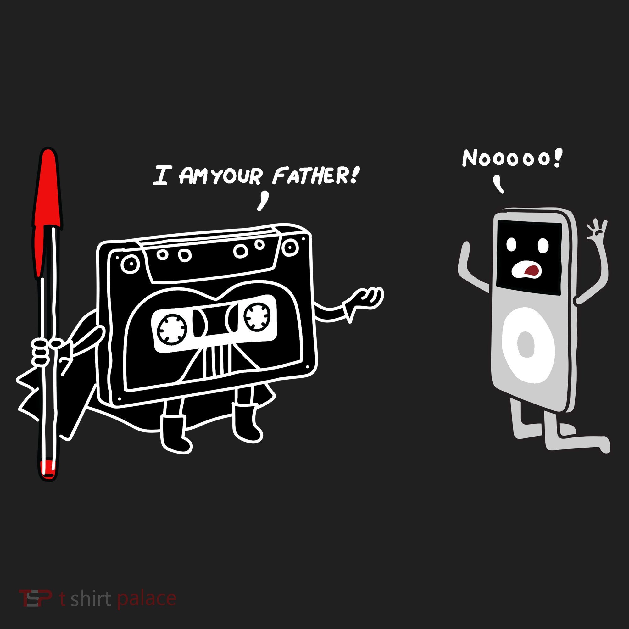 Darth Cassette Tape Tumbler