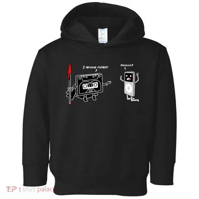 Darth Cassette Tape Toddler Hoodie