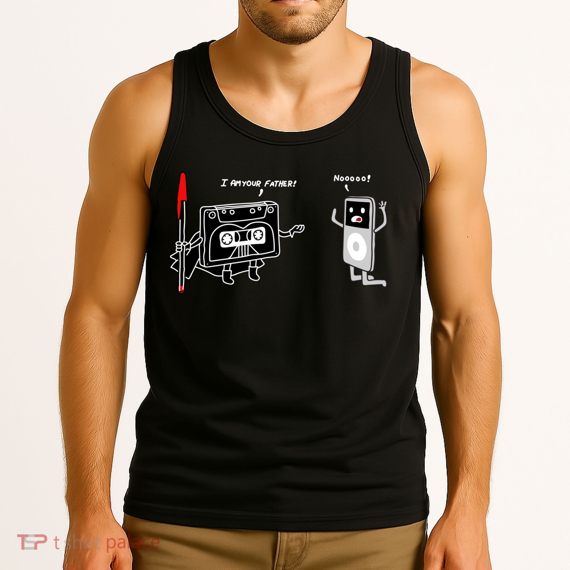 Darth Cassette Tape Tank Top