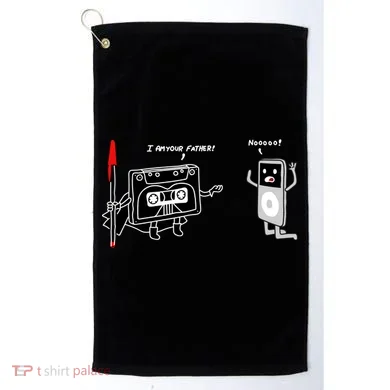 Darth Cassette Tape Golf Towel