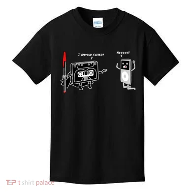 Darth Cassette Tape Kids T-Shirt
