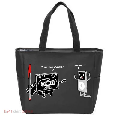 Darth Cassette Tape Tote Bag