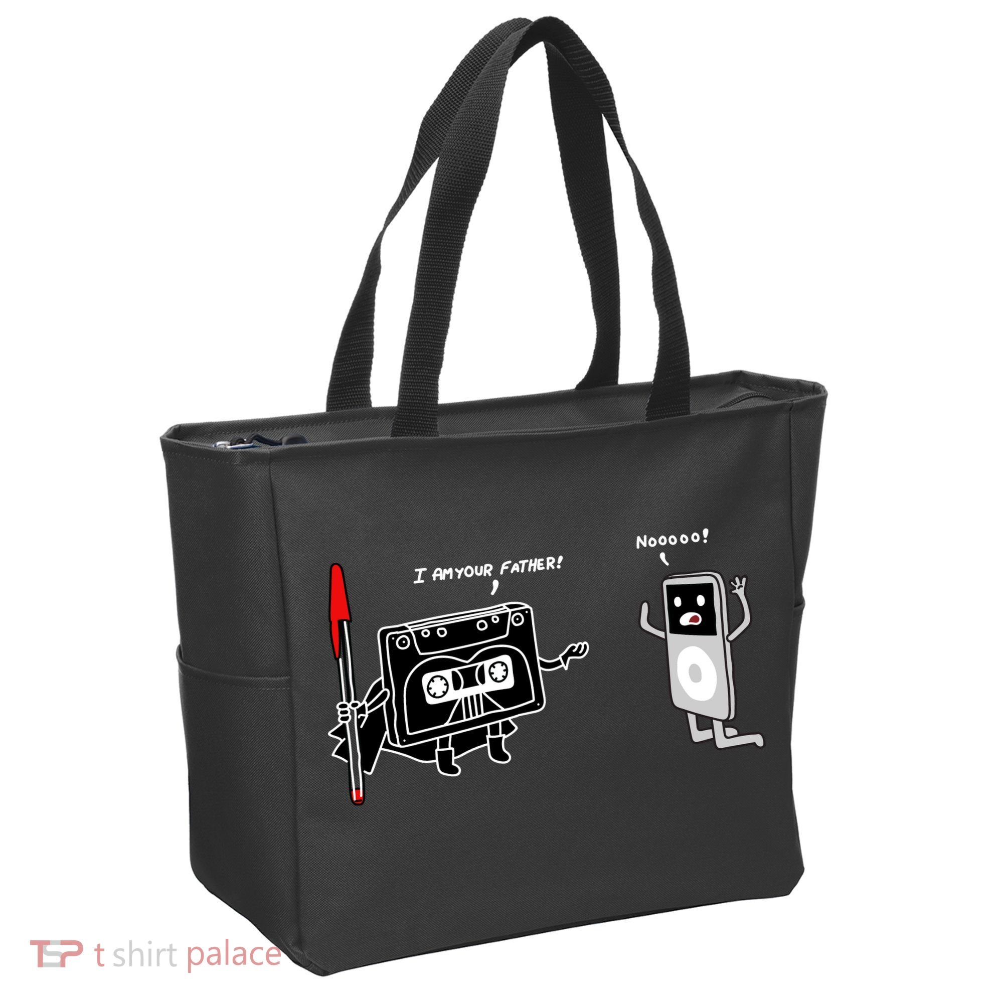 Darth Cassette Tape Tote Bag