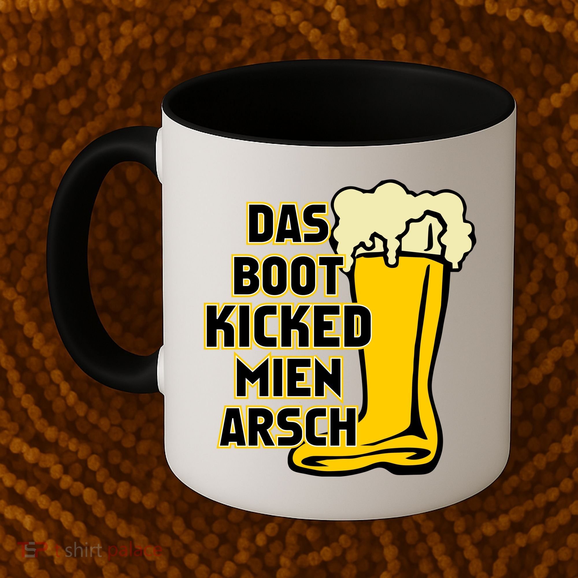 Das Boot Kicked Mien Arsch Coffee Mug