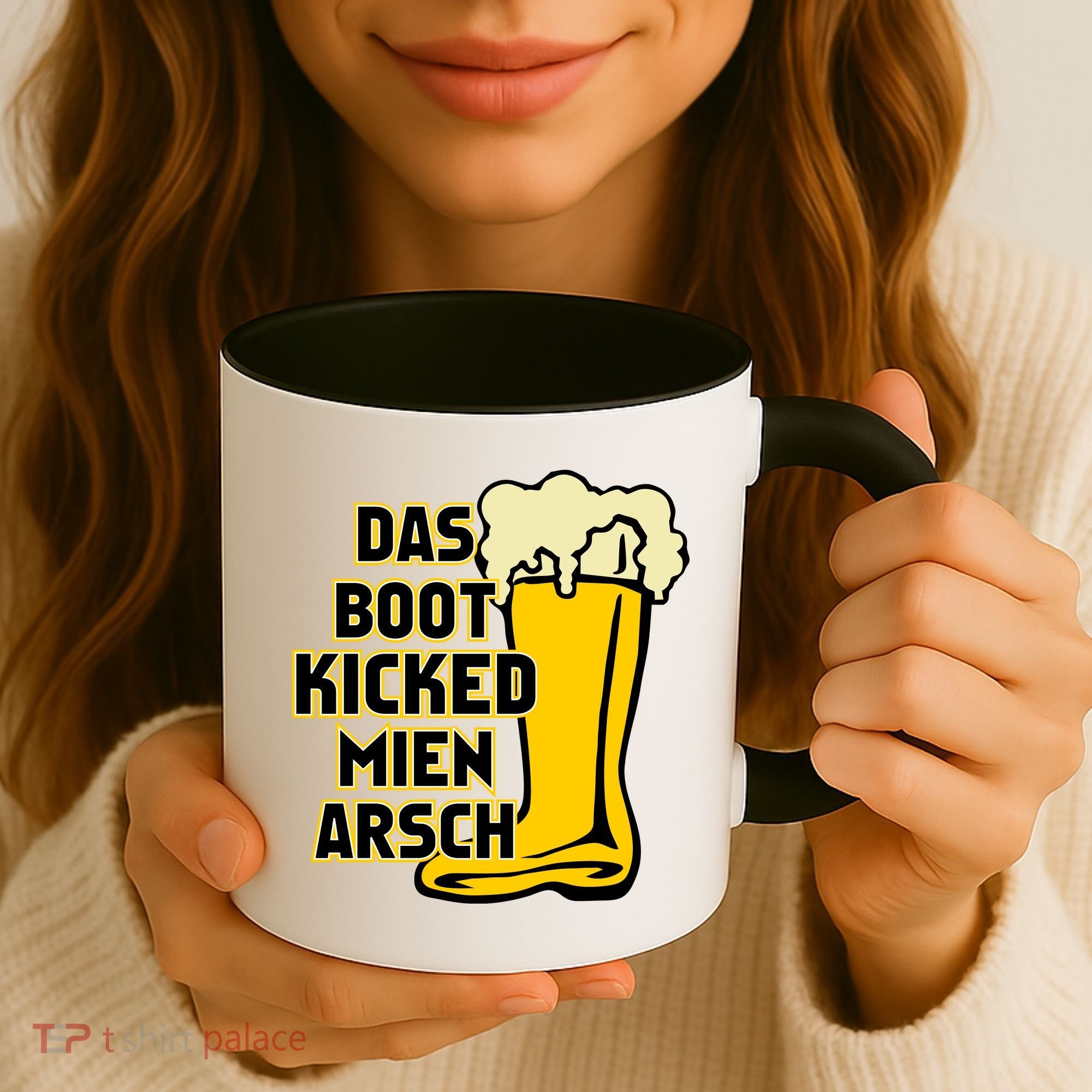 Das Boot Kicked Mien Arsch Coffee Mug