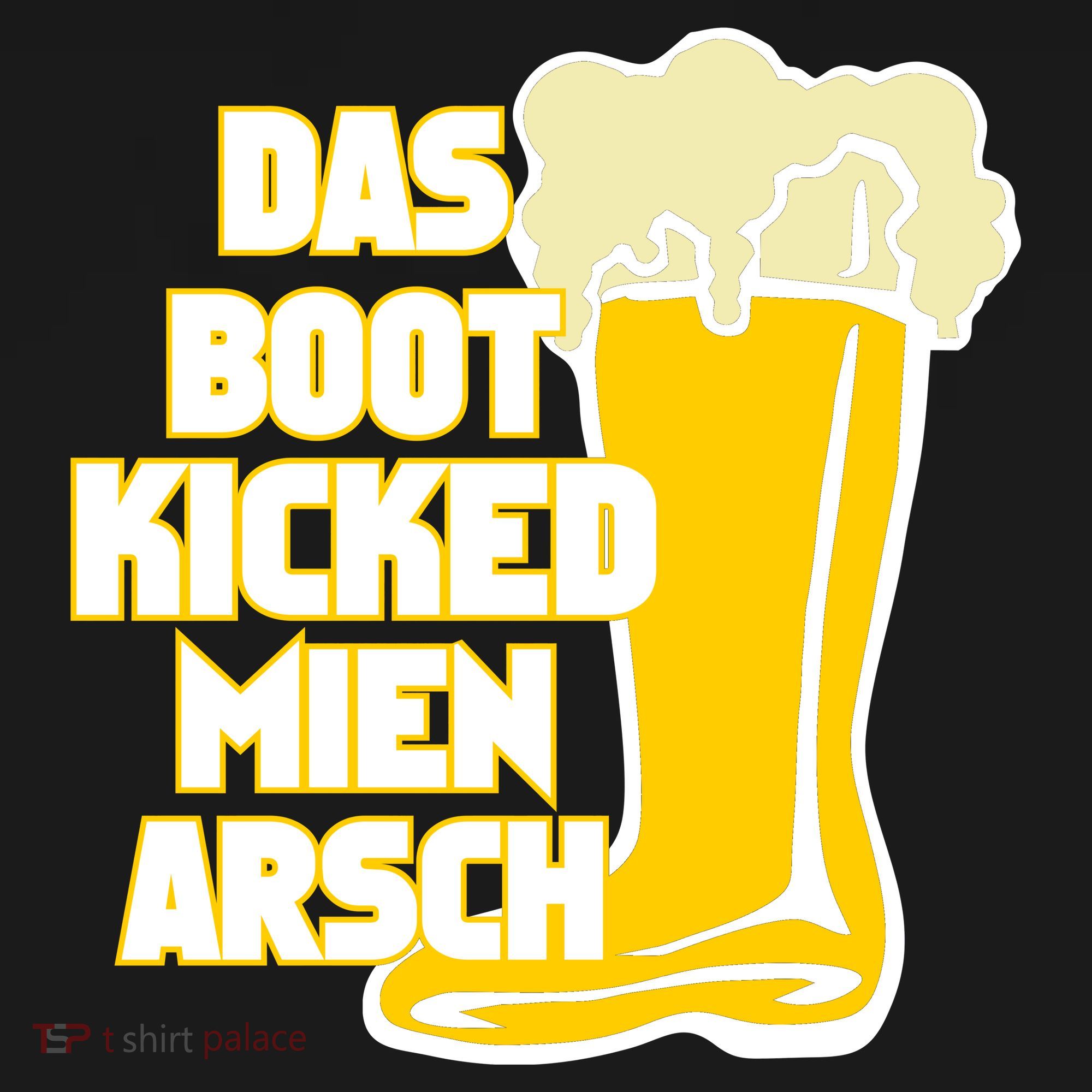 Das Boot Kicked Mien Arsch Ornament