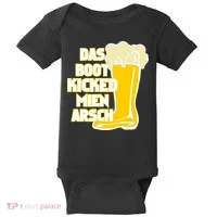 Das Boot Kicked Mien Arsch Baby Bodysuit thumb 0