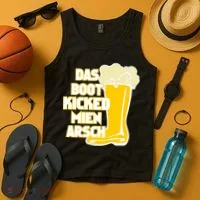 Das Boot Kicked Mien Arsch Tank Top thumb 4