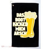 Das Boot Kicked Mien Arsch Golf Towel thumb 0