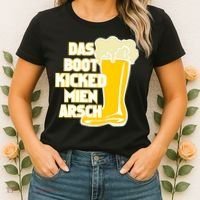 Das Boot Kicked Mien Arsch Women's T-Shirt thumb 2