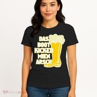 Das Boot Kicked Mien Arsch Women's T-Shirt thumb 4