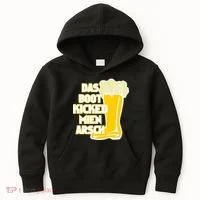 Das Boot Kicked Mien Arsch Kids Hoodie thumb 0