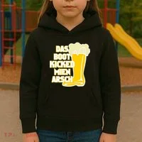 Das Boot Kicked Mien Arsch Kids Hoodie thumb 3