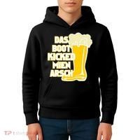 Das Boot Kicked Mien Arsch Kids Hoodie thumb 4