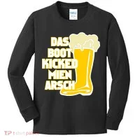 Das Boot Kicked Mien Arsch Kids Long Sleeve Shirt thumb 0