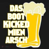 Das Boot Kicked Mien Arsch Kids Long Sleeve Shirt thumb 2