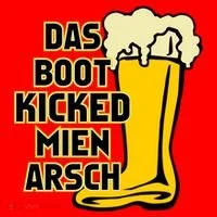 Das Boot Kicked Mien Arsch Santa Hat thumb 1