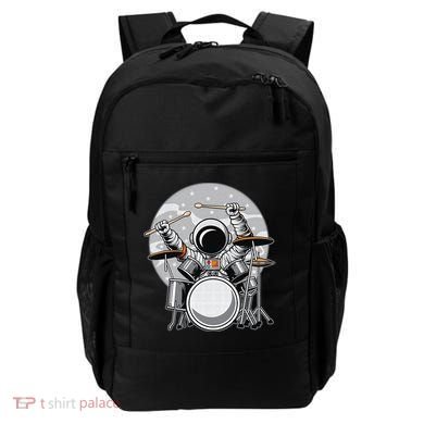Drumming Astronaut Space Drummer Musician Rock Band Backpack