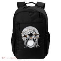 Drumming Astronaut Space Drummer Musician Rock Band Backpack thumb 0