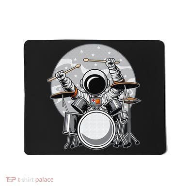Drumming Astronaut Space Drummer Musician Rock Band Mousepad