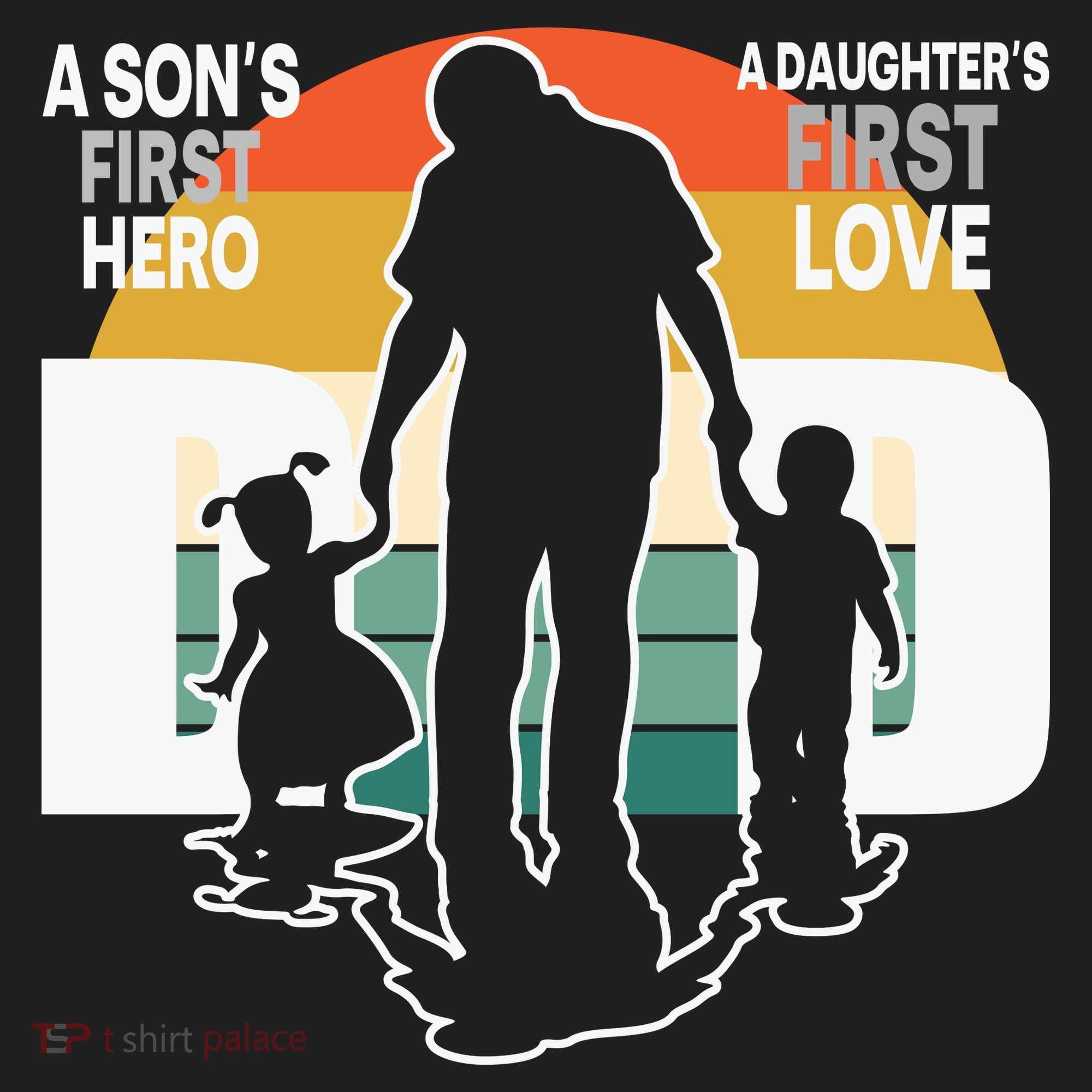 Dad A Sons First Hero A Daughters First Love Father's Day Beanie